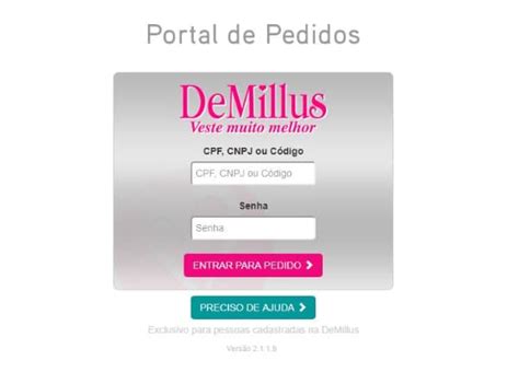 DeMillus Pedidos Online 